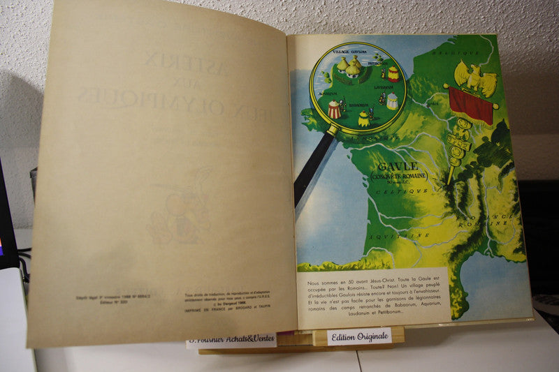 Astérix aux jeux olympique – Astérix - Uderzo Goscinny - Dargaud - EO - 1968