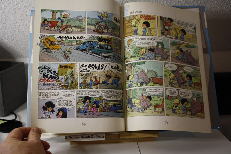 Classe de neige – Cédric 2 - Laudec Cauvin - Dupuis - Réédition - 2014
