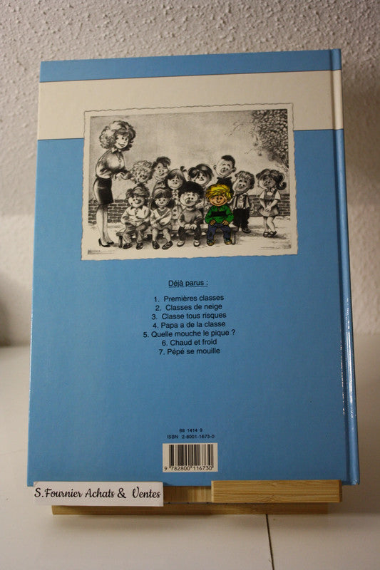 Classe de neige – Cédric 2 - Laudec Cauvin - Dupuis - Réédition - 2014