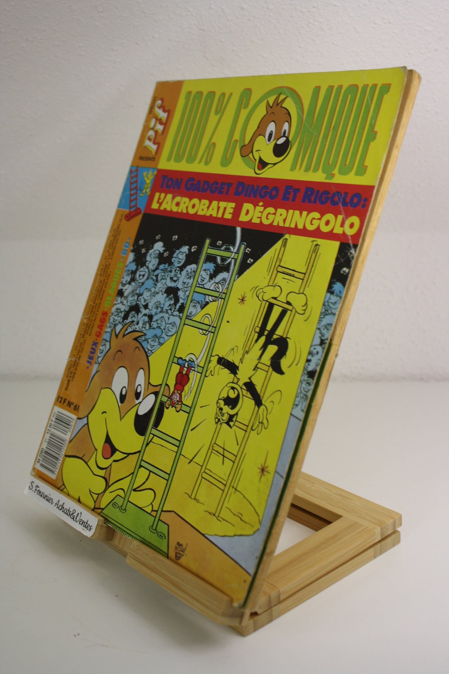 Spécial 100% Comique – Pif Gadget – Collectif – VMS Publication – Périodique – 1989 – Sans le gadget