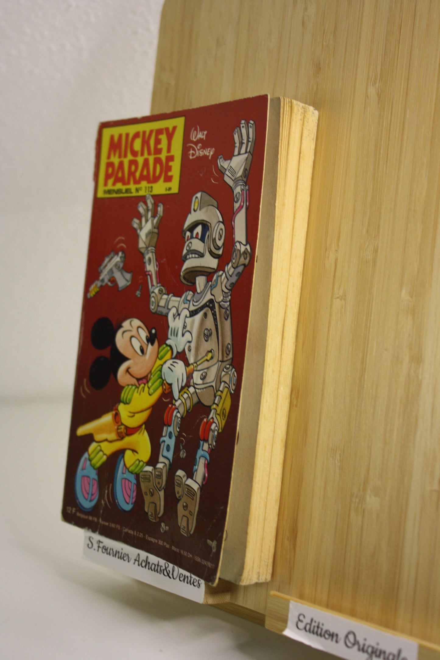 La police s’humanoïde – Mickey Parade – Collectif – Edimonde Loisir – Périodique – 1989