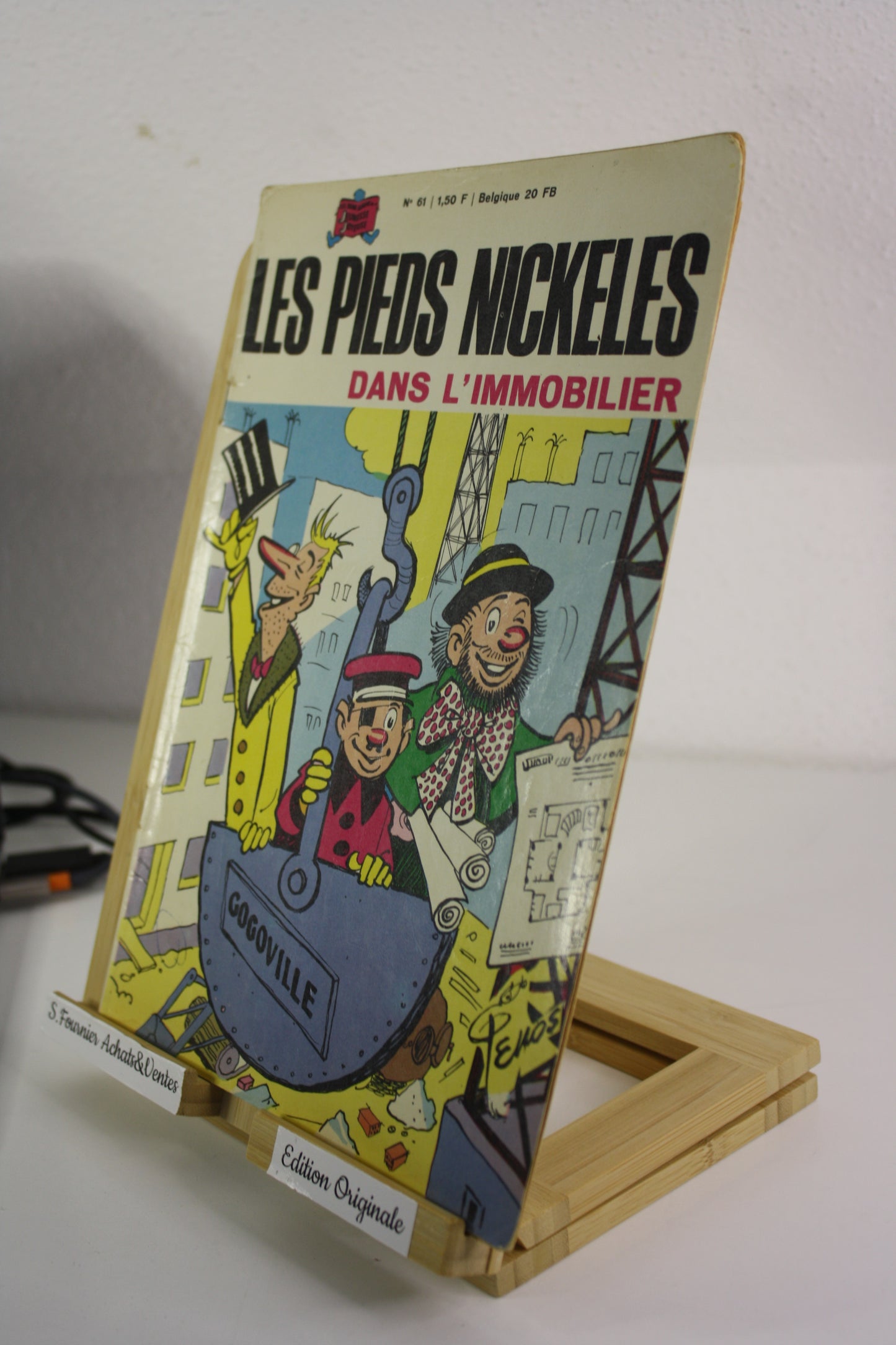 Les PN Dans l’immobilier – Les pieds Nickelés – Pellos – Société Parisienne d’Edition – EO – 1968