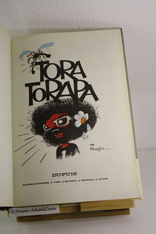 Tora Torapa – Spirou et Fantasio – Fournier – Dupuis – Réédition – 1976