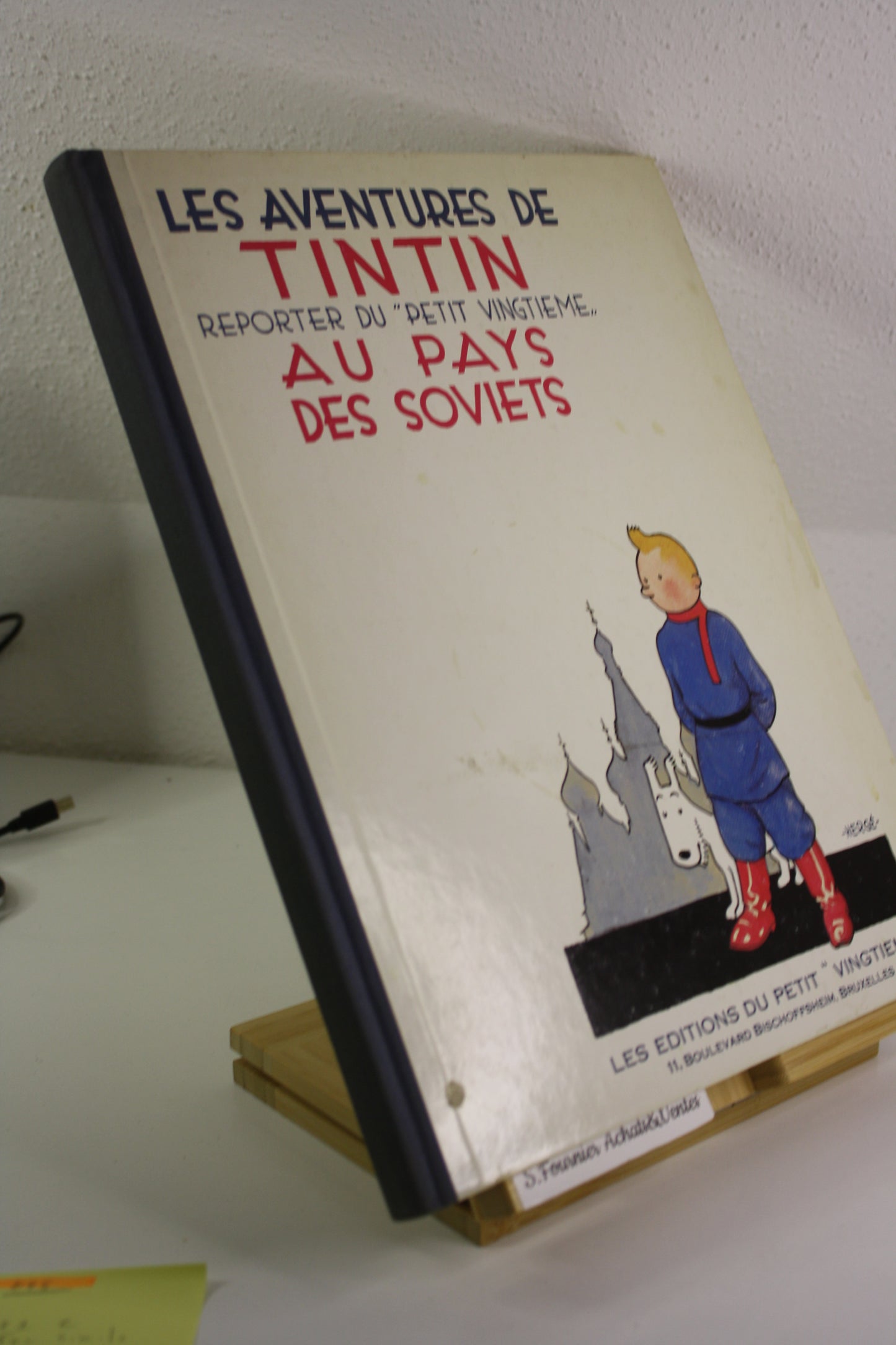 Facsimilé Tintin au pays des soviets – Tintin – Hergé – Casterman – EO - 1981