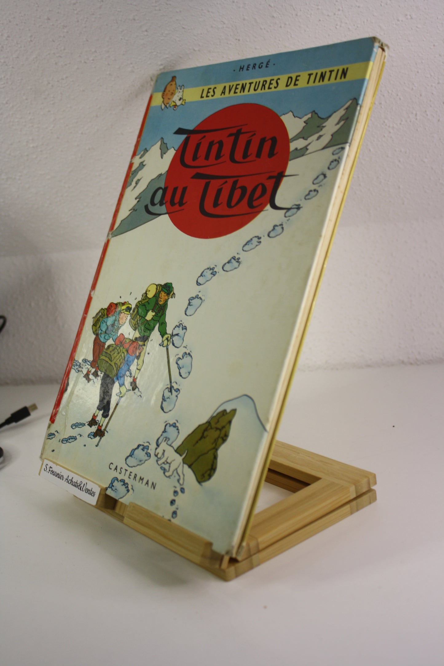 Tintin au tibet – Tintin – Hergé – Casteman – Réédition - 1971