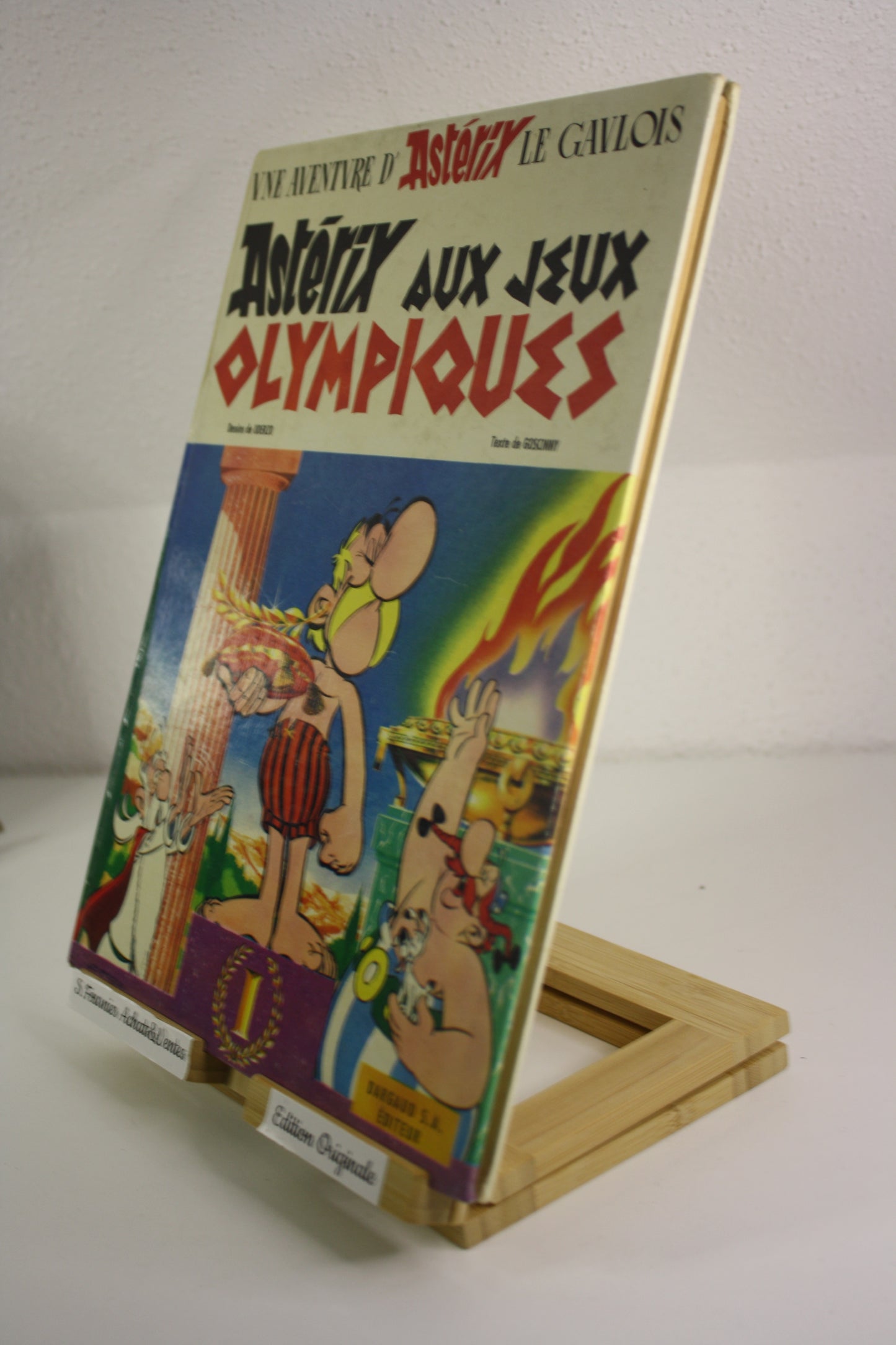 Astérix aux jeux Olympiques Brodard et Taupin– Astérix – Goscinny Uderzo – Dargaud S.A. Editeur – EO - 1968