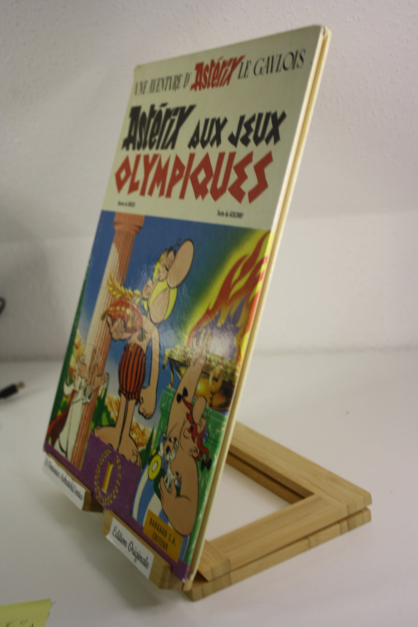 Astérix aux jeux Olympiques (Henon Paris) – Astérix – Goscinny Uderzo – Dargaud S.A. Editeur – EO - 1968