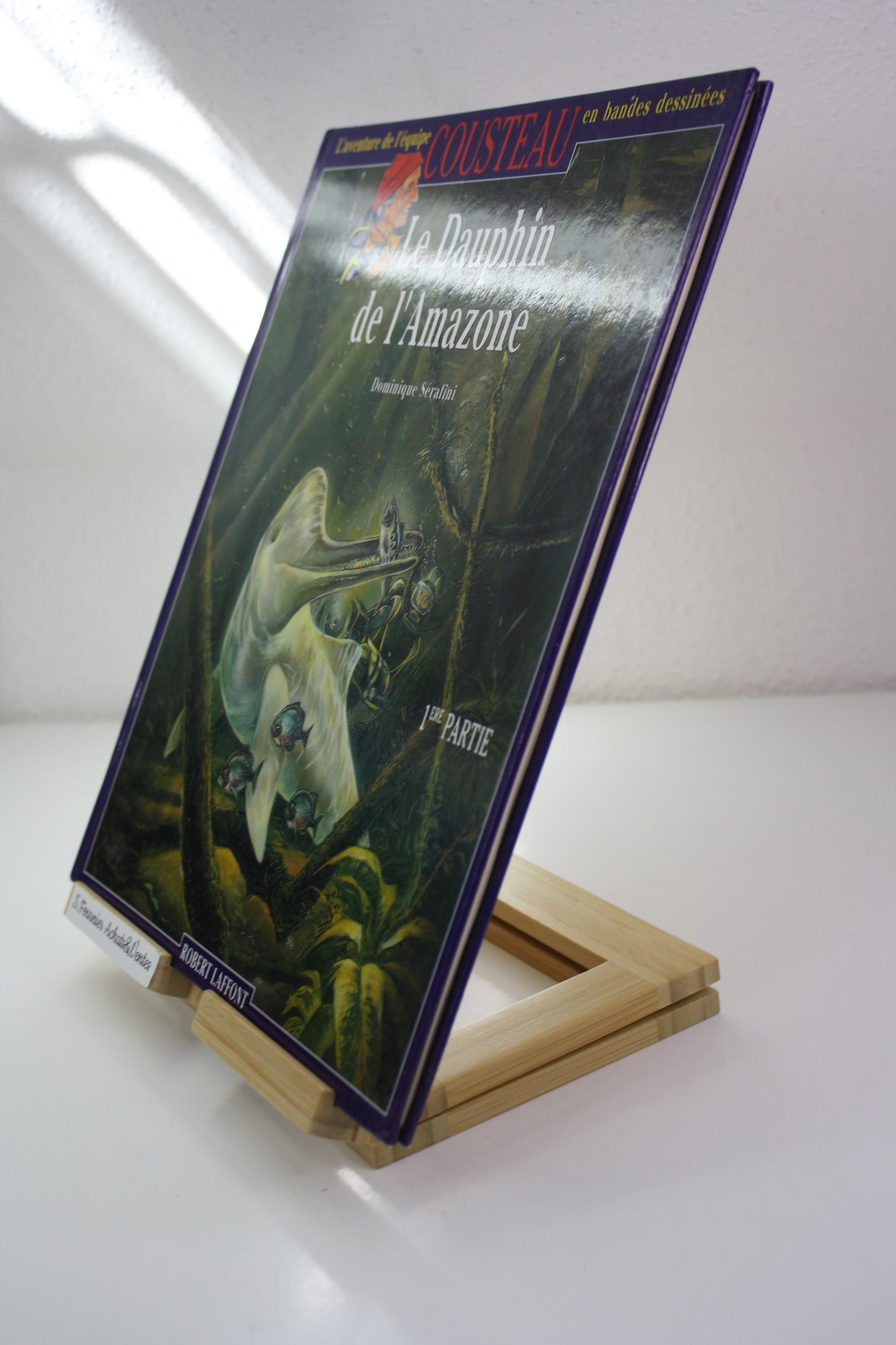 Le dauphin de l’amazone – L’équipe Cousteau – Sérafini – Robert Laffont – Réédition – 1989