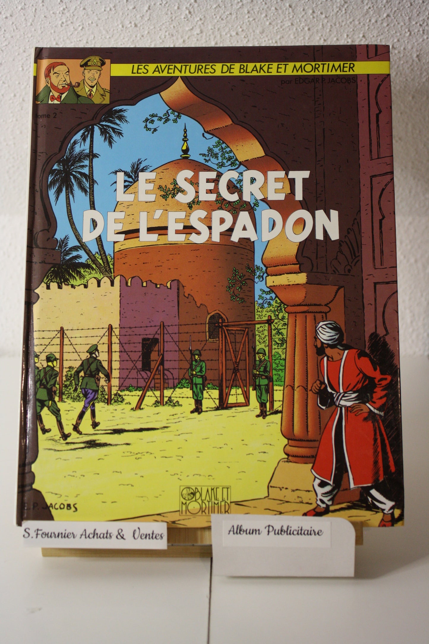 Le secret de l'espadon Tome 2 - Blake et Mortimer - Edgard P Jacques - Delville - Publicitaire - 1999 - ESSO