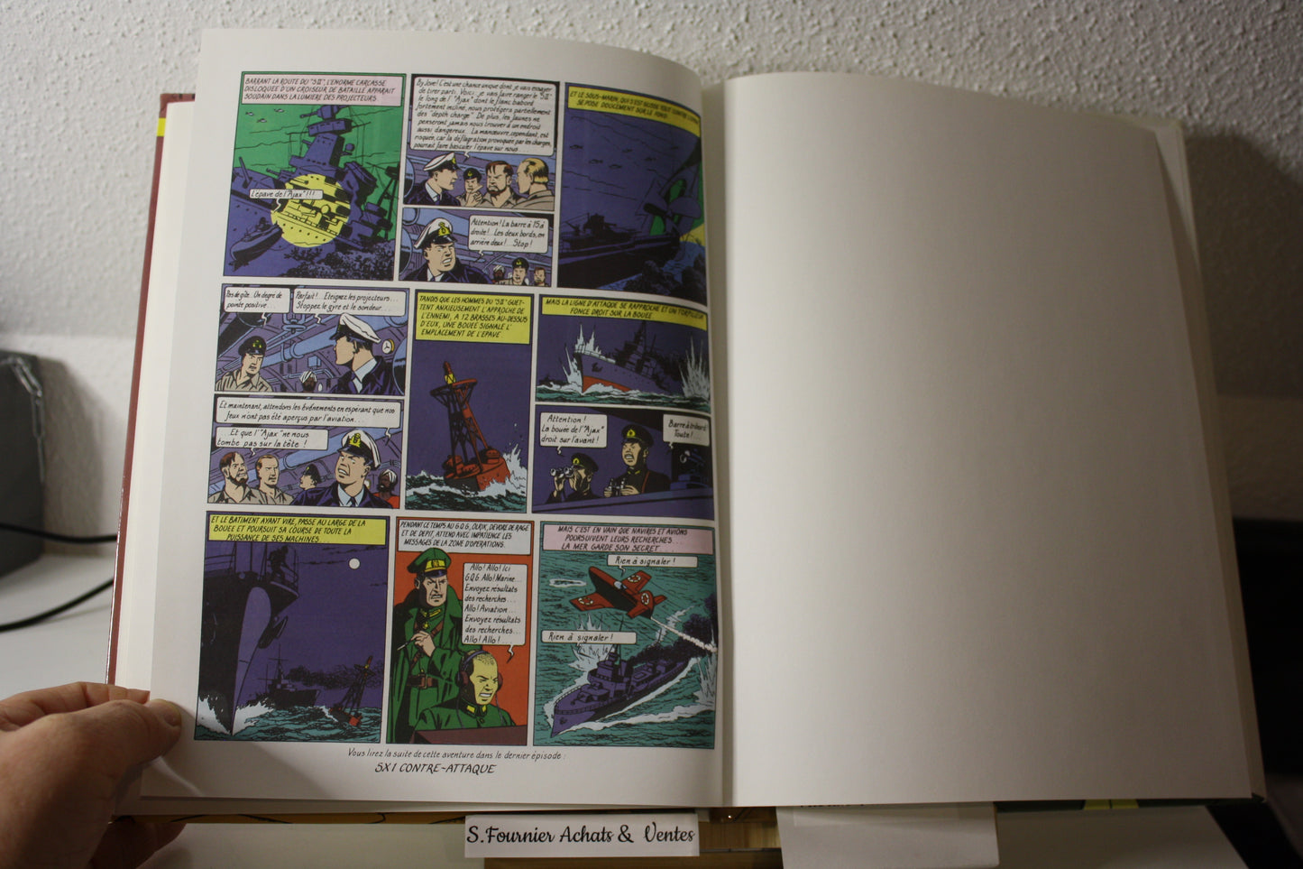 Le secret de l'espadon Tome 2 - Blake et Mortimer - Edgard P Jacques - Delville - Publicitaire - 1999 - ESSO