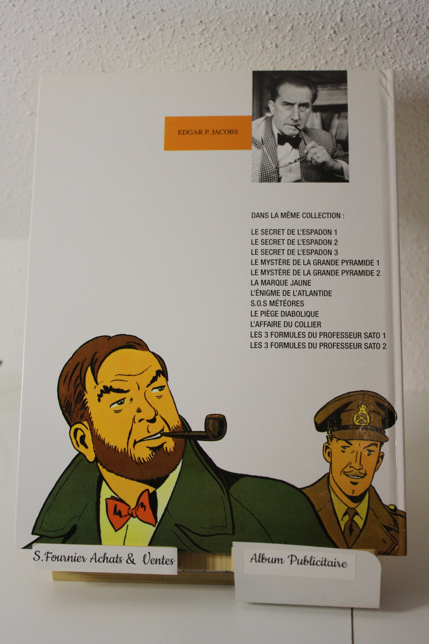 Le secret de l'espadon Tome 3 - Blake et Mortimer - Edgard P Jacques - Delville - Publicitaire - 1999 - ESSO