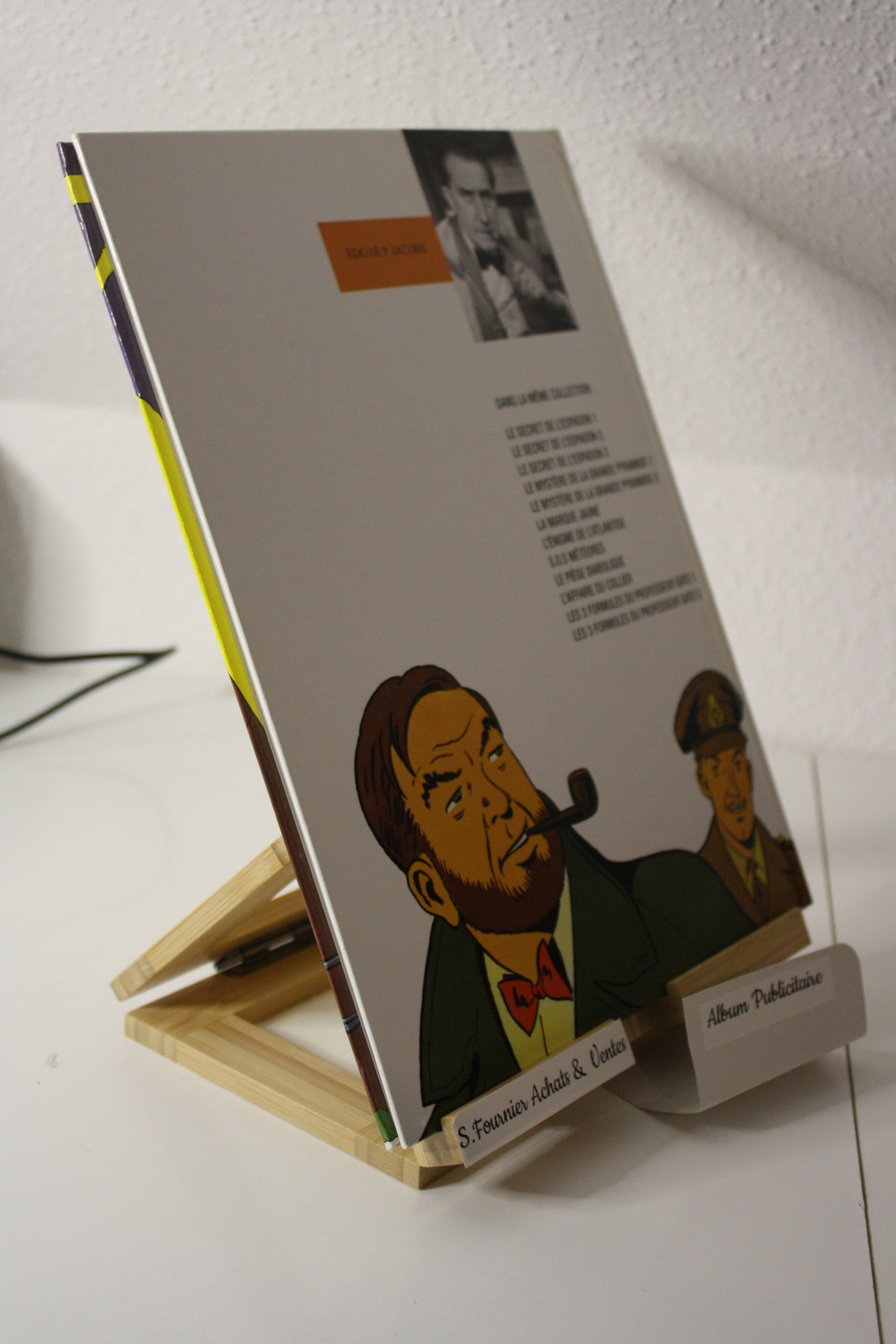 Le secret de l'espadon Tome 3 - Blake et Mortimer - Edgard P Jacques - Delville - Publicitaire - 1999 - ESSO