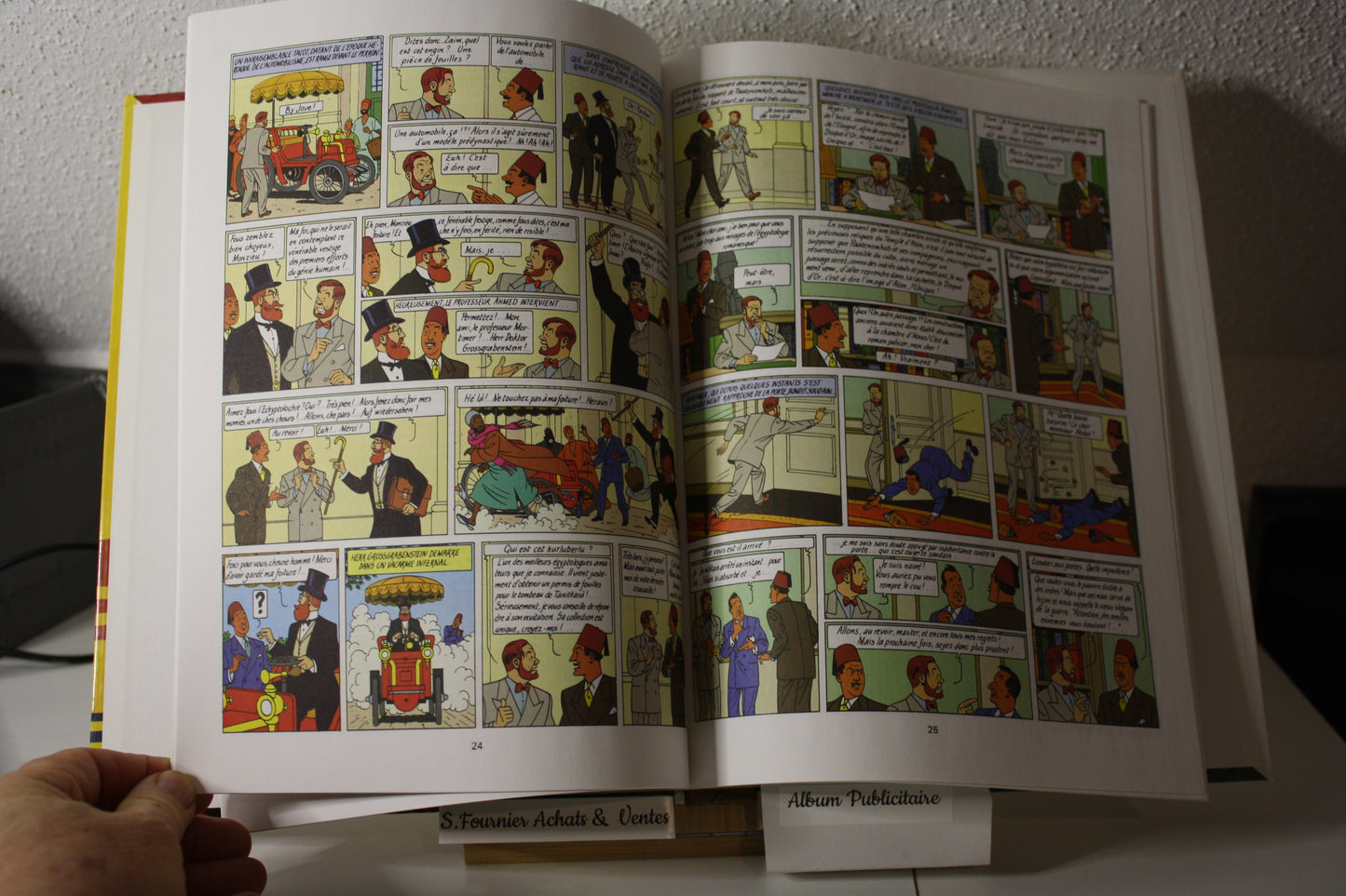 Tome 1 Le mystère de la pyramide - Blake et Mortimer - Edgard P Jacques - Delville - Publicitaire - 1999 - ESSO