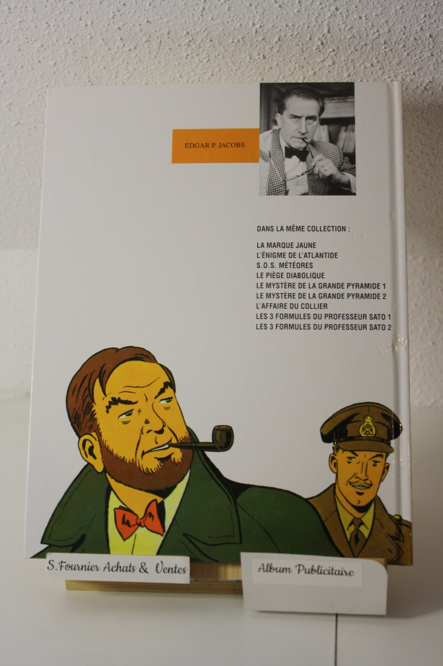 Tome 1 Le mystère de la pyramide - Blake et Mortimer - Edgard P Jacques - Delville - Publicitaire - 1999 - ESSO
