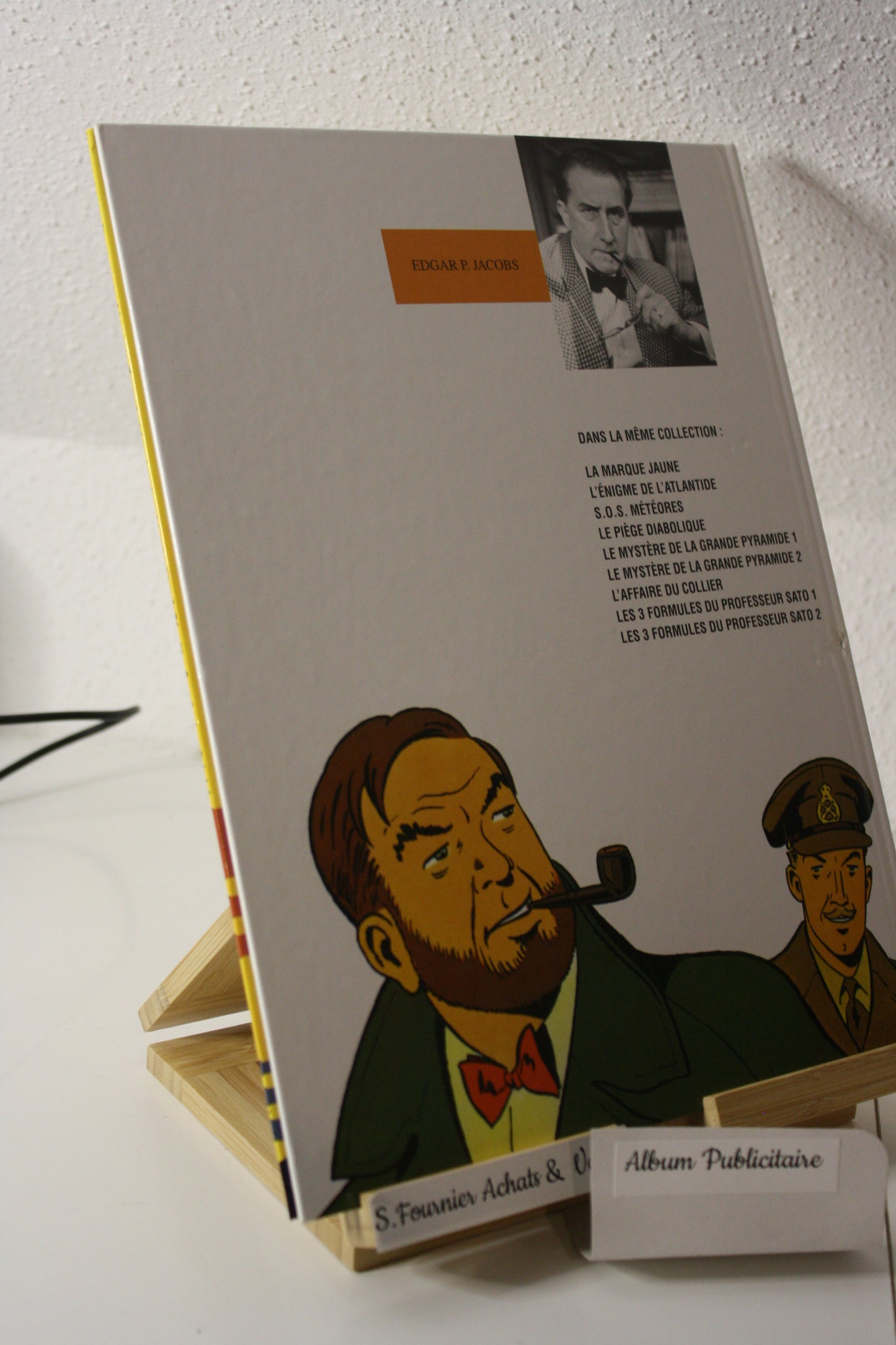 Tome 1 Le mystère de la pyramide - Blake et Mortimer - Edgard P Jacques - Delville - Publicitaire - 1999 - ESSO