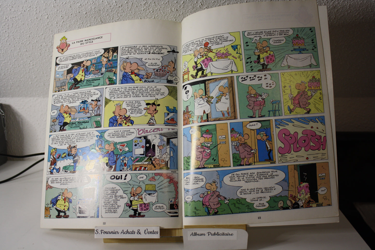 Achille Talon m’éprise l’obstacle – Achille Talon - Greg – Dargaud - Publicitaire - 1994 - Chamois d’or