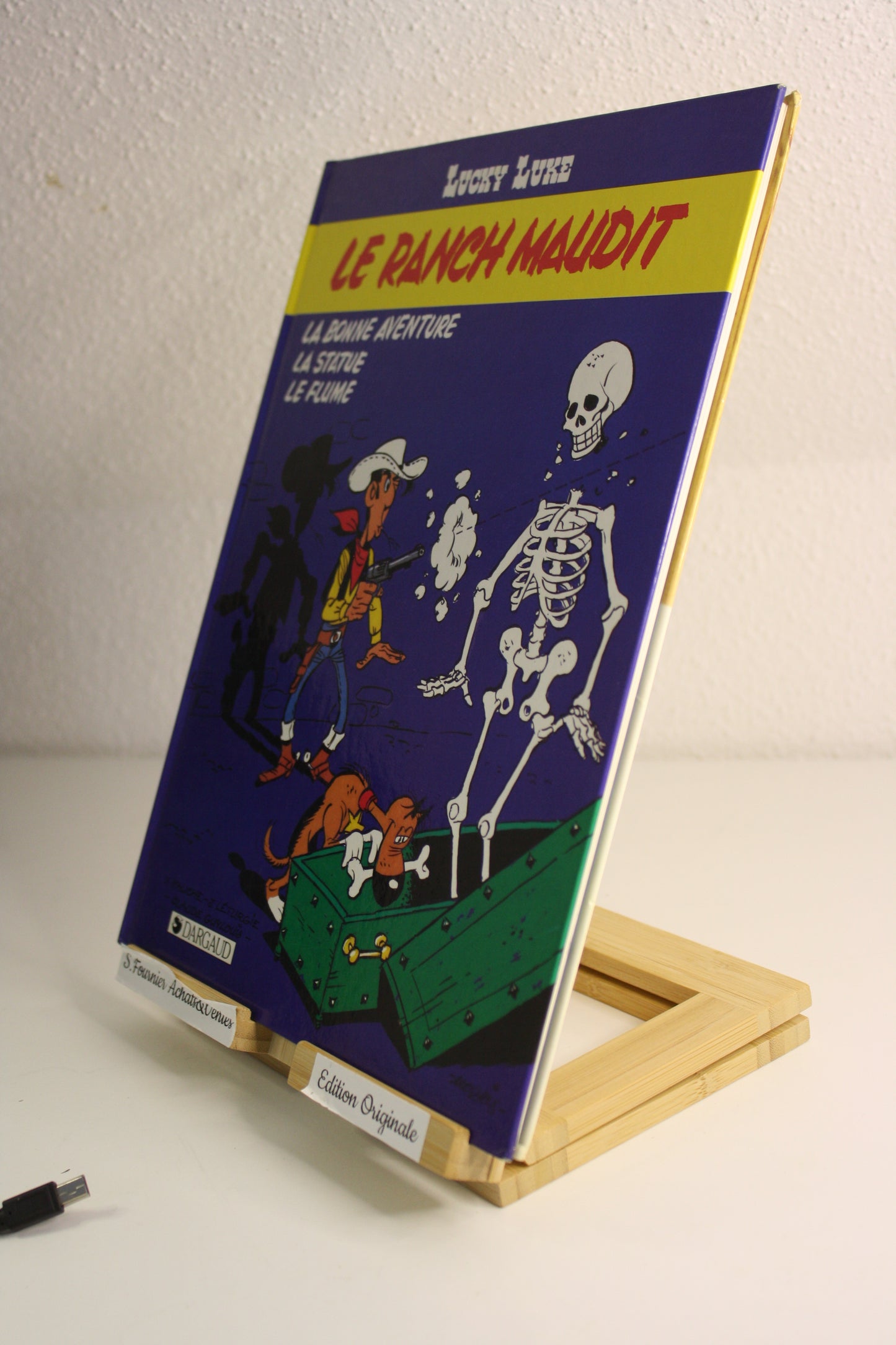 Le ranch maudit – Lucky Luke – Morris – Dargaud – EO – 1986