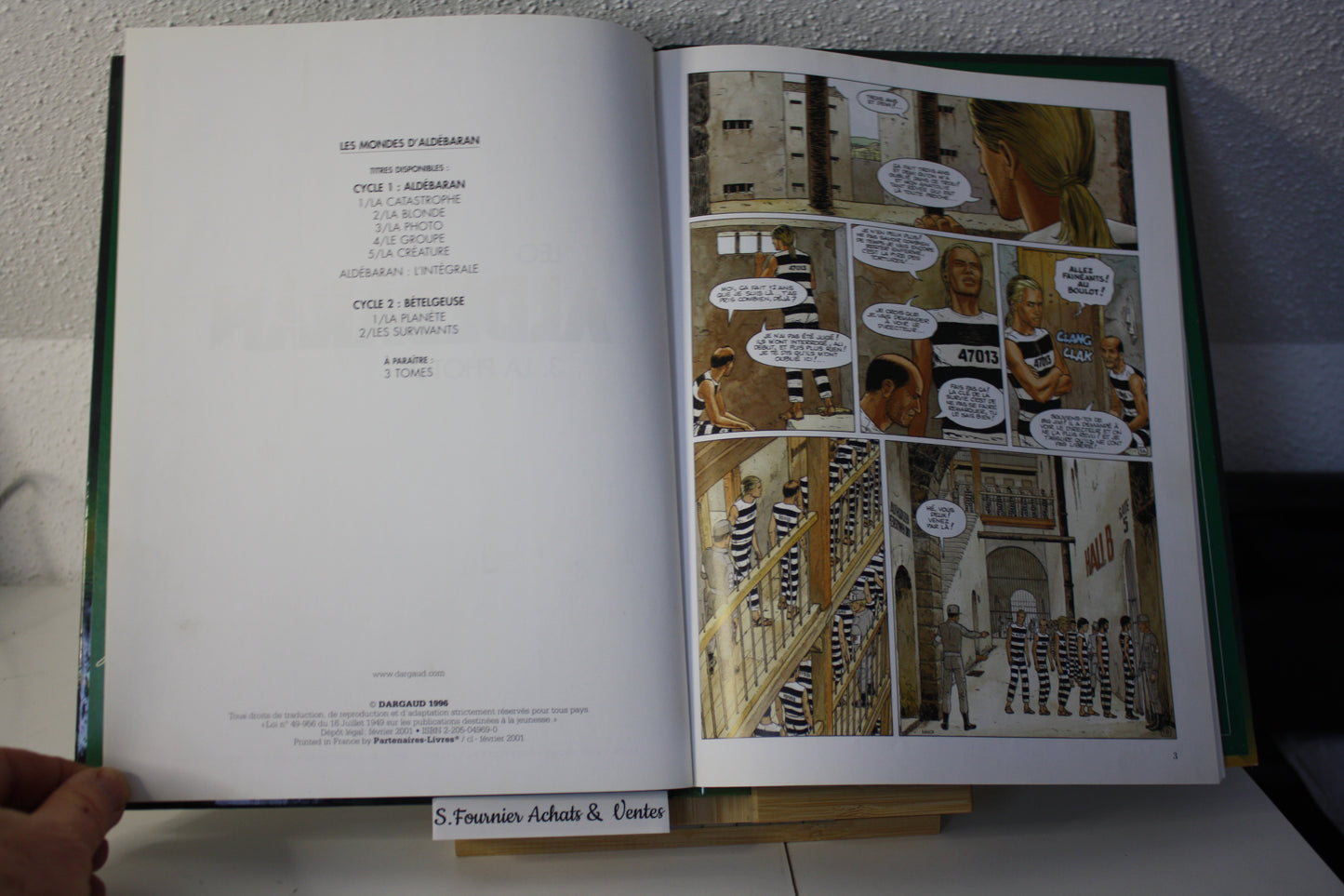 3 la photo – Aldébaran – Léo - Dargaud - Réédition - 2001