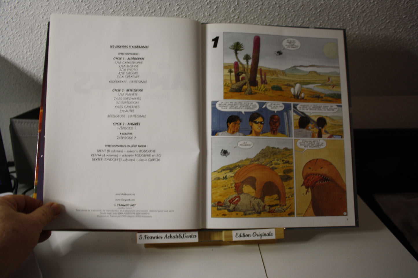 Episode 1 – Antares – Léo – Dargaud - EO -2007