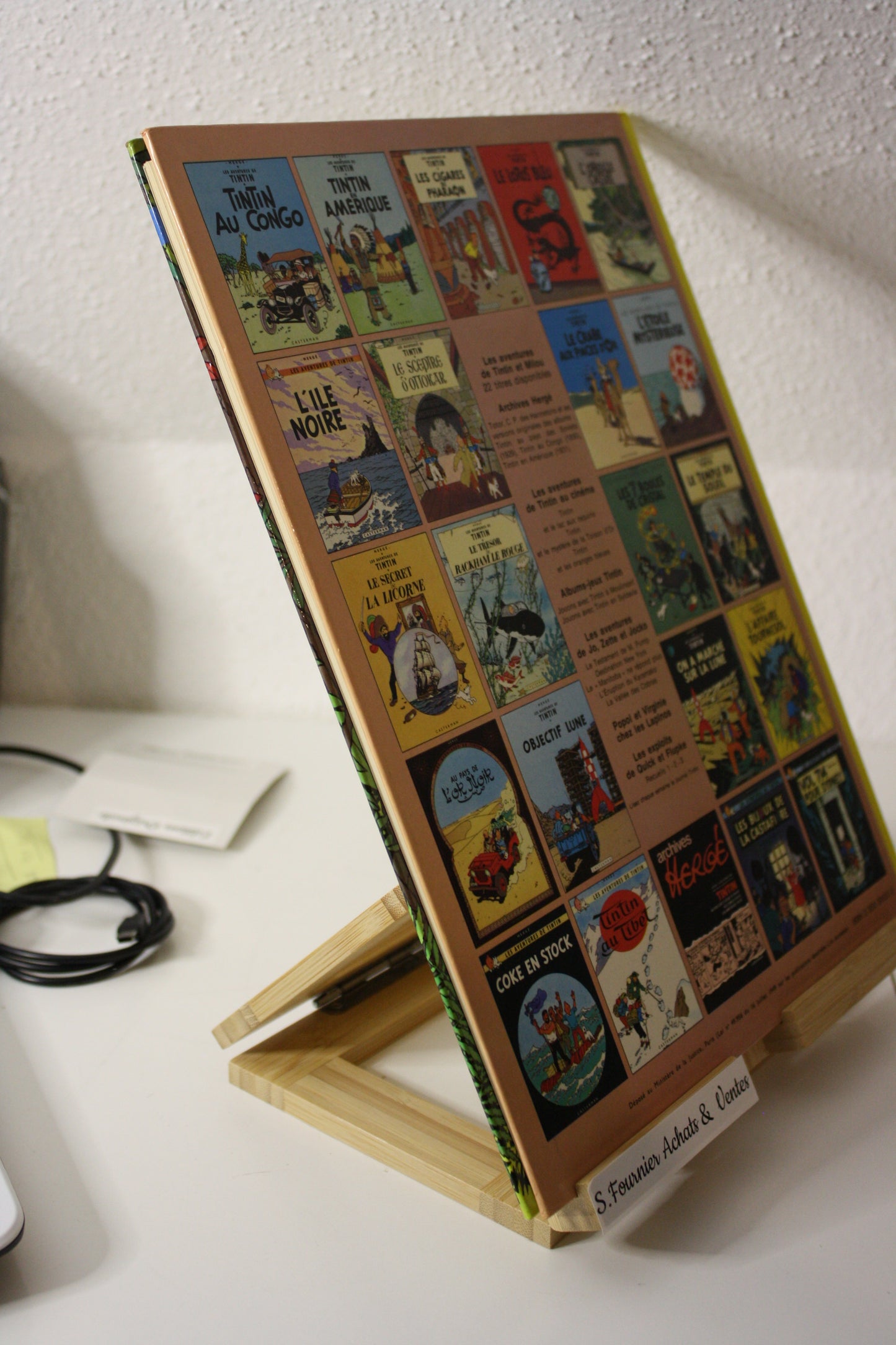 Tintin et les picaros – Tintin - Hergé - Casterman - EO - 1976 – Lettre F