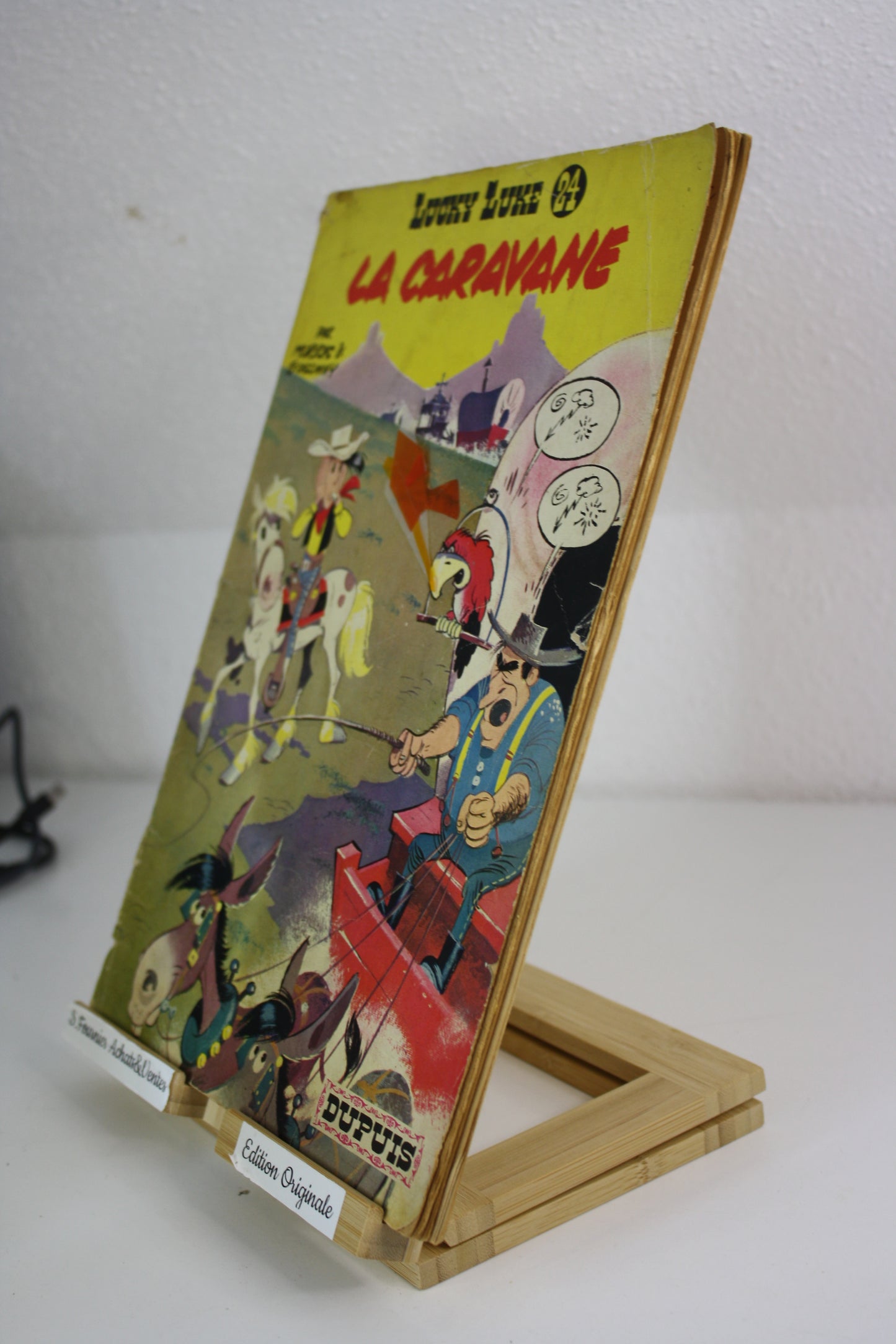 La caravane – Lucky Luke – Morris Goscinny – Dupuis – EO – 1964 – état satisfaisant