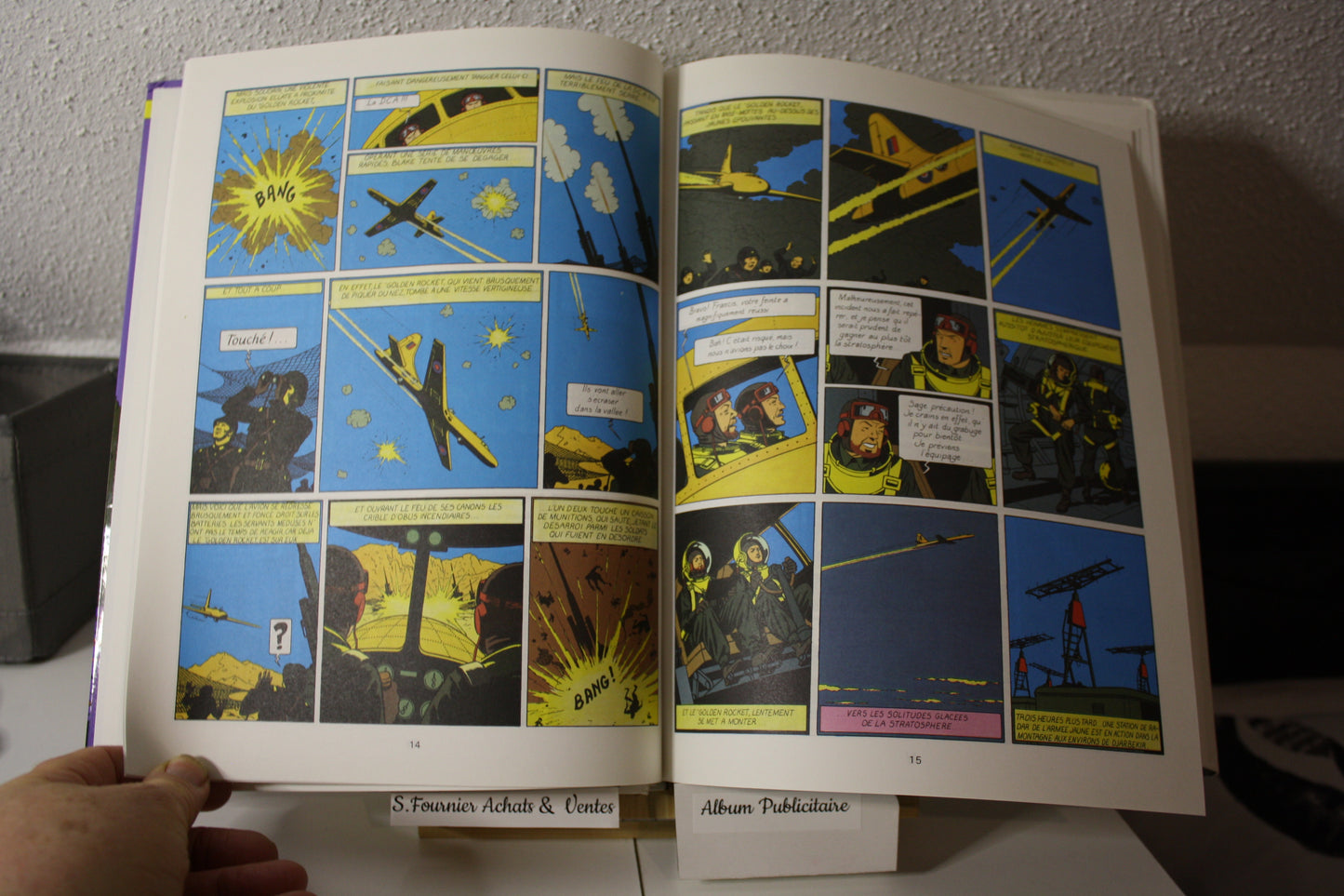 Le secret de l'espadon Tome 1 - Blake et Mortimer - Edgard P Jacques - Delville - Publicitaire - 1999 - ESSO