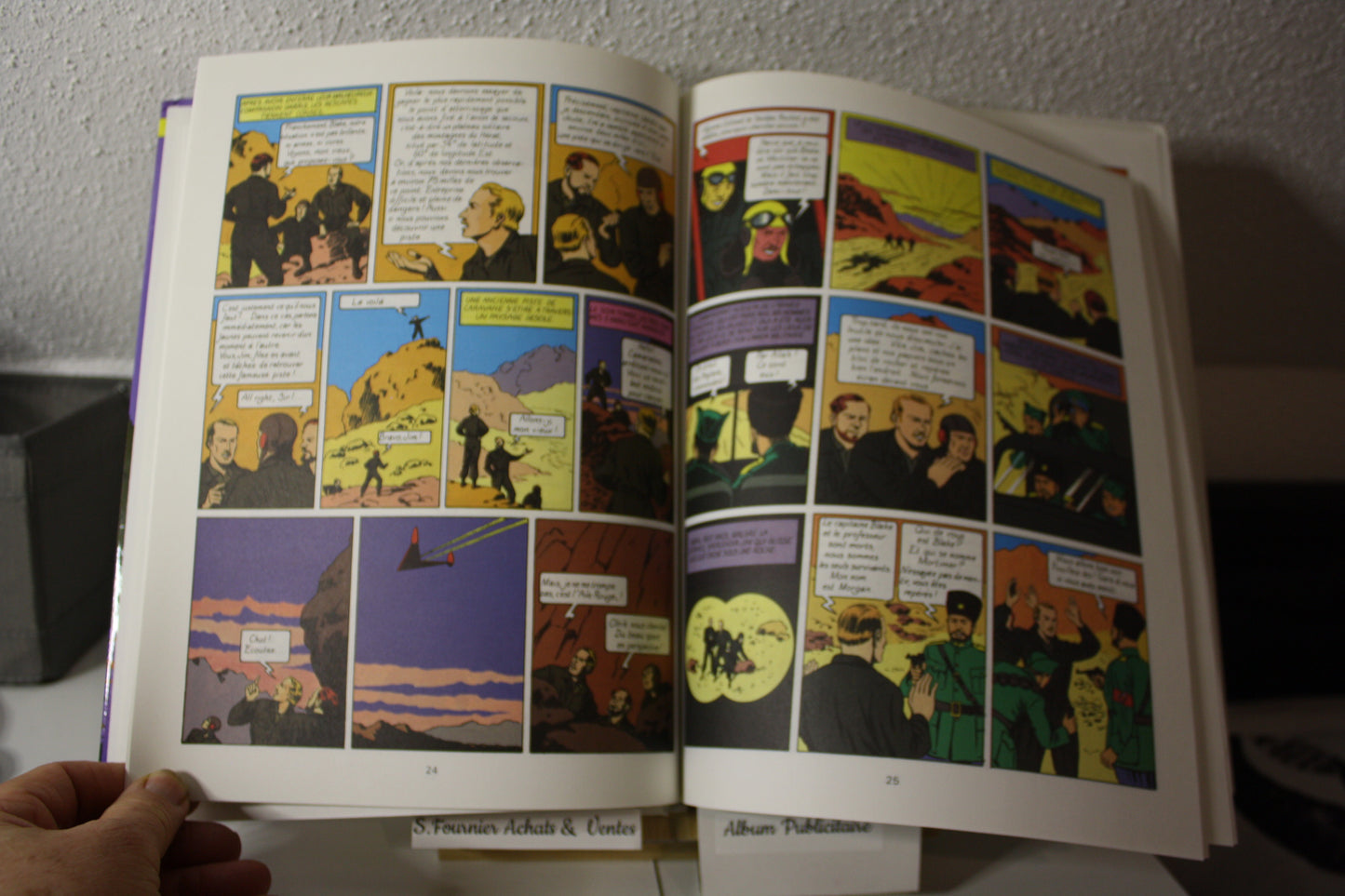 Le secret de l'espadon Tome 1 - Blake et Mortimer - Edgard P Jacques - Delville - Publicitaire - 1999 - ESSO