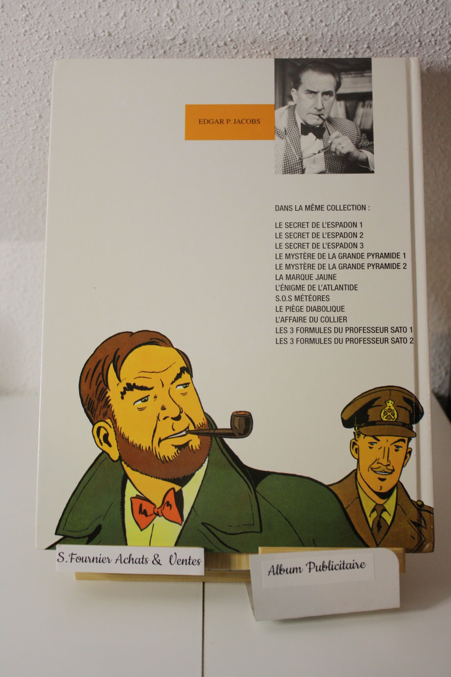 Le secret de l'espadon Tome 1 - Blake et Mortimer - Edgard P Jacques - Delville - Publicitaire - 1999 - ESSO