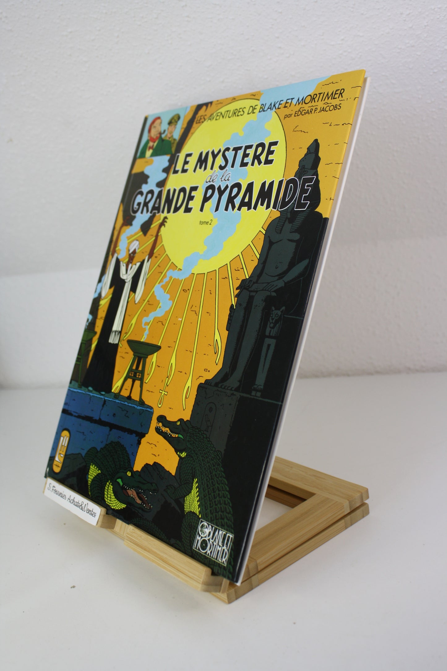 Le mystère de la grande pyramide tome 2 – Blake et Mortimer –Edgar P. Jacobs – Blake et Mortimer – Publicitaire – 1999 - ESSO