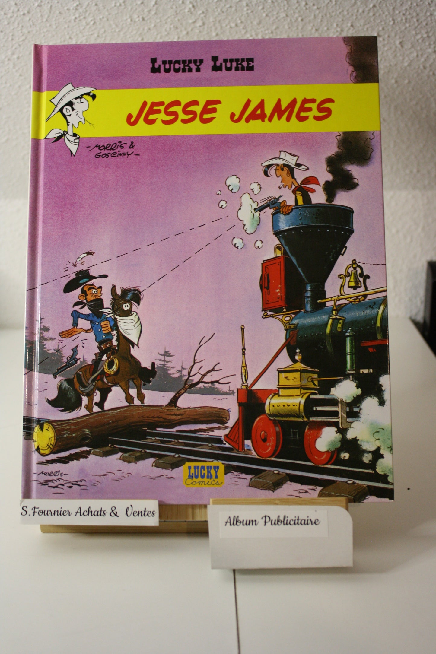 Jesse James – Lucky Luke – Morris et Goscinny - Lucky comics – Publicitaire - 2006 – Credit Mutuel
