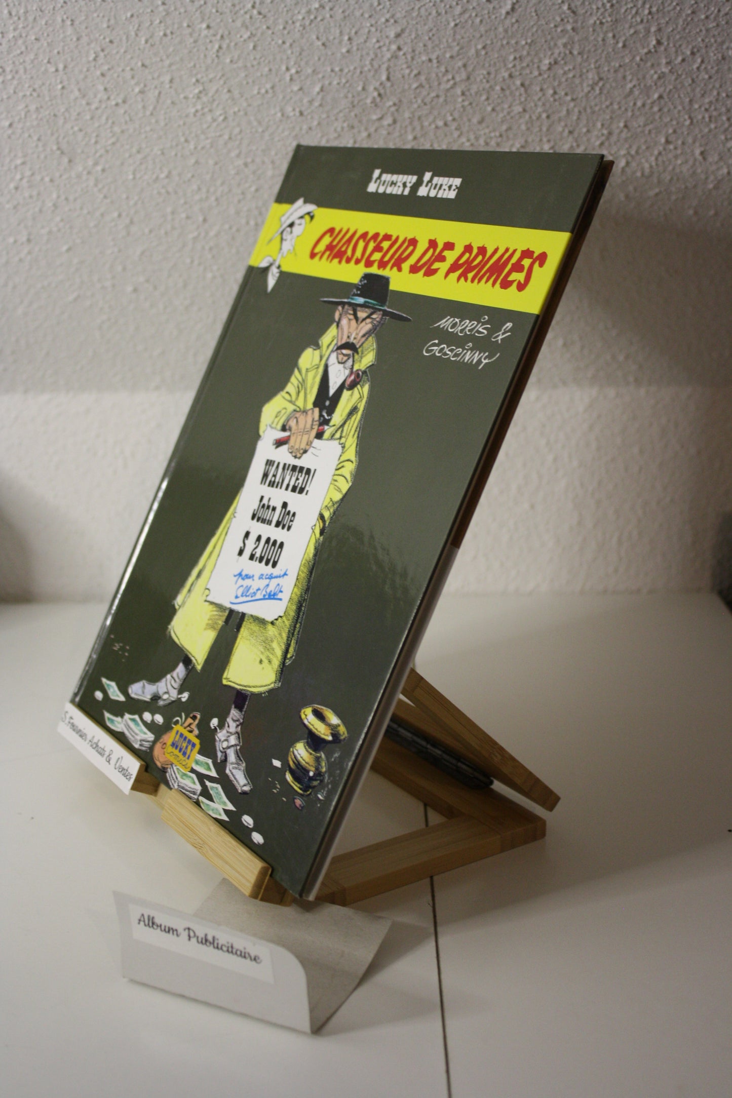 Chasseur de prime – Lucky Luke – Morris et Goscinny - Lucky Comics - Publicitaire - 2006 - Crédit Mutuel