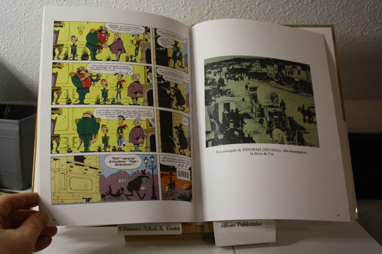 Le Grand Duc – Lucky Luke – Goscinny Morris - Lucky Comics - Publicitaire - 2006 - Crédit Mutuel