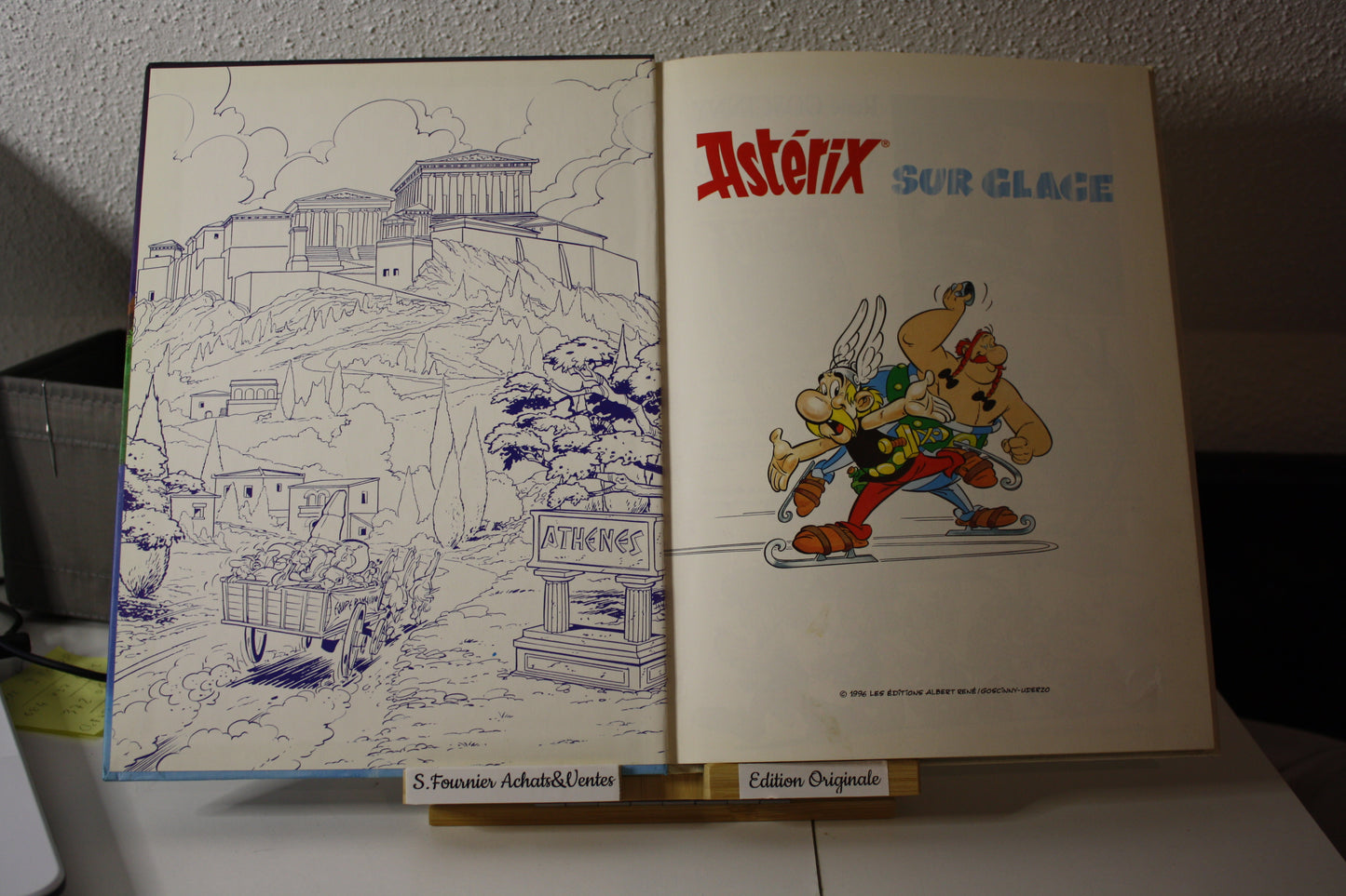 Astérix sur Glace - Astérix - Parc astérix - Albert rené - EO - 1996 - Hors-Série