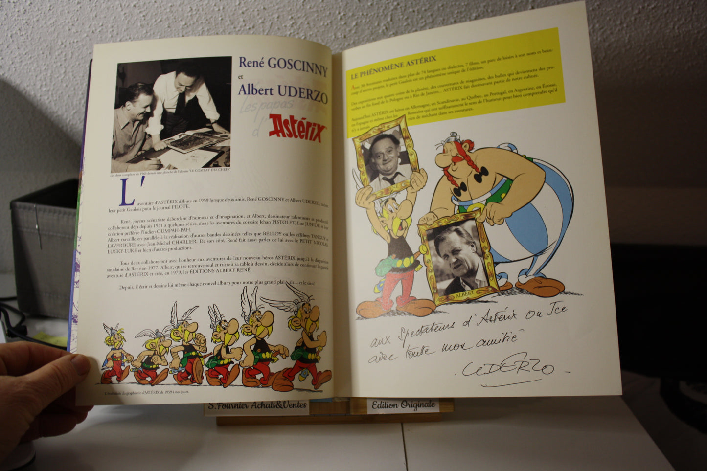 Astérix sur Glace - Astérix - Parc astérix - Albert rené - EO - 1996 - Hors-Série