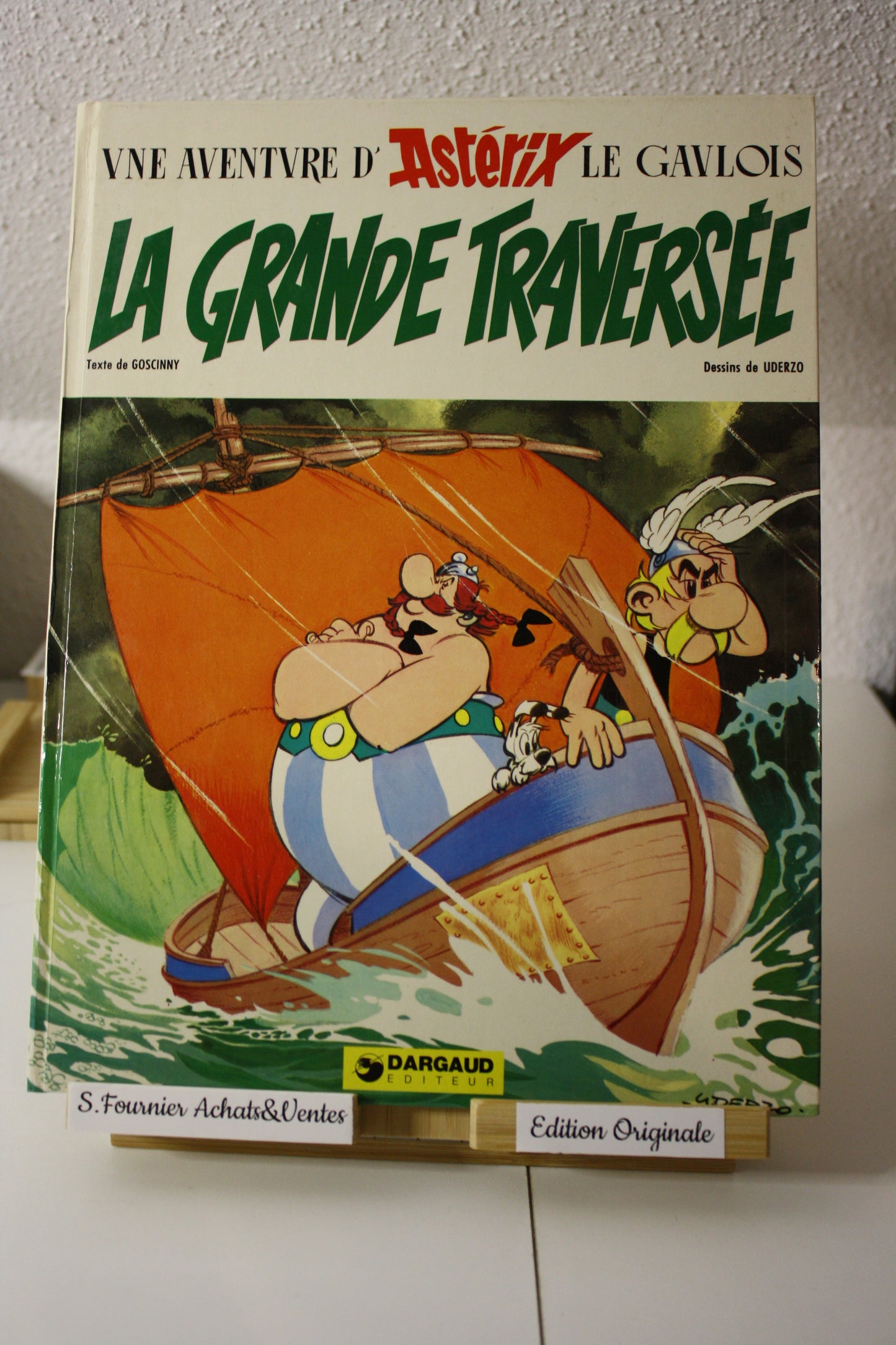 La grande Traversée – Astérix - Goscinny Uderzo - Dargaud - EO - 1975