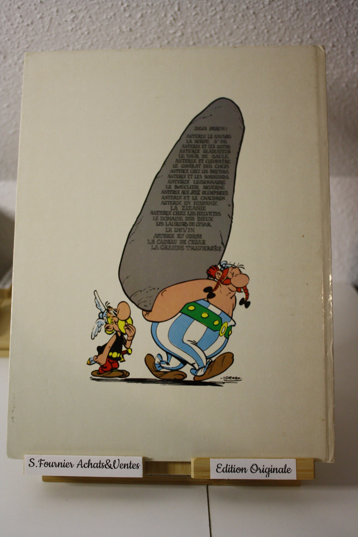 La grande Traversée – Astérix - Goscinny Uderzo - Dargaud - EO - 1975