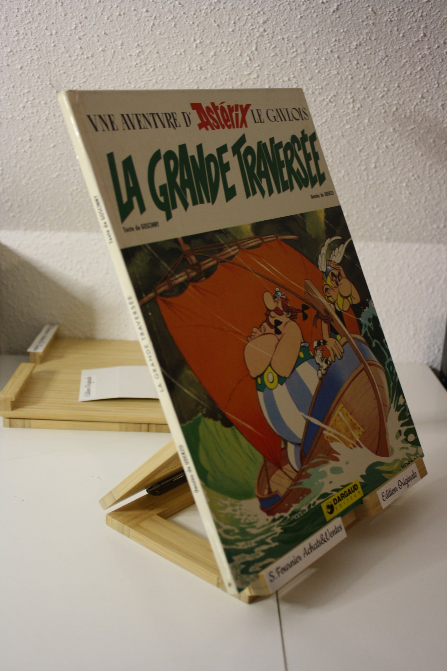La grande Traversée – Astérix - Goscinny Uderzo - Dargaud - EO - 1975