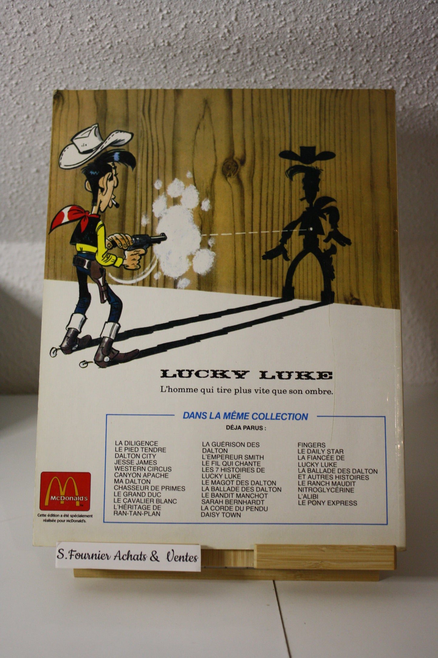 Canyon Apache – Lucky Luke – Morris Goscinny - Dargaud - Publicitaire - 1999 - Mc Donald