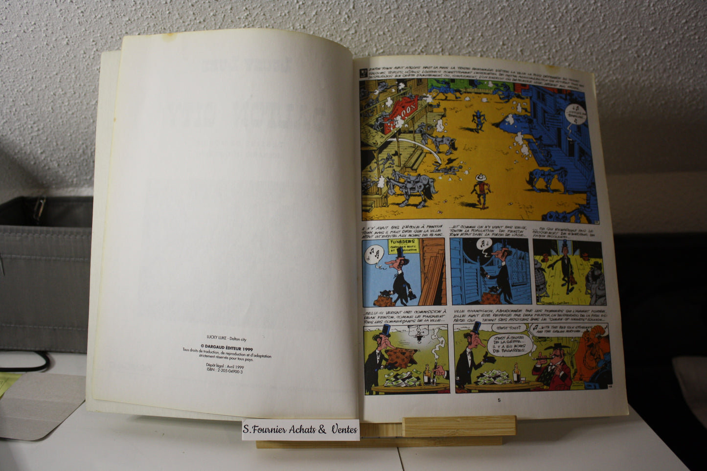 Dalton city – Lucky Luke - Morris et Goscinny - Dargaud - Publicitaire - 1999 - Mac Donald