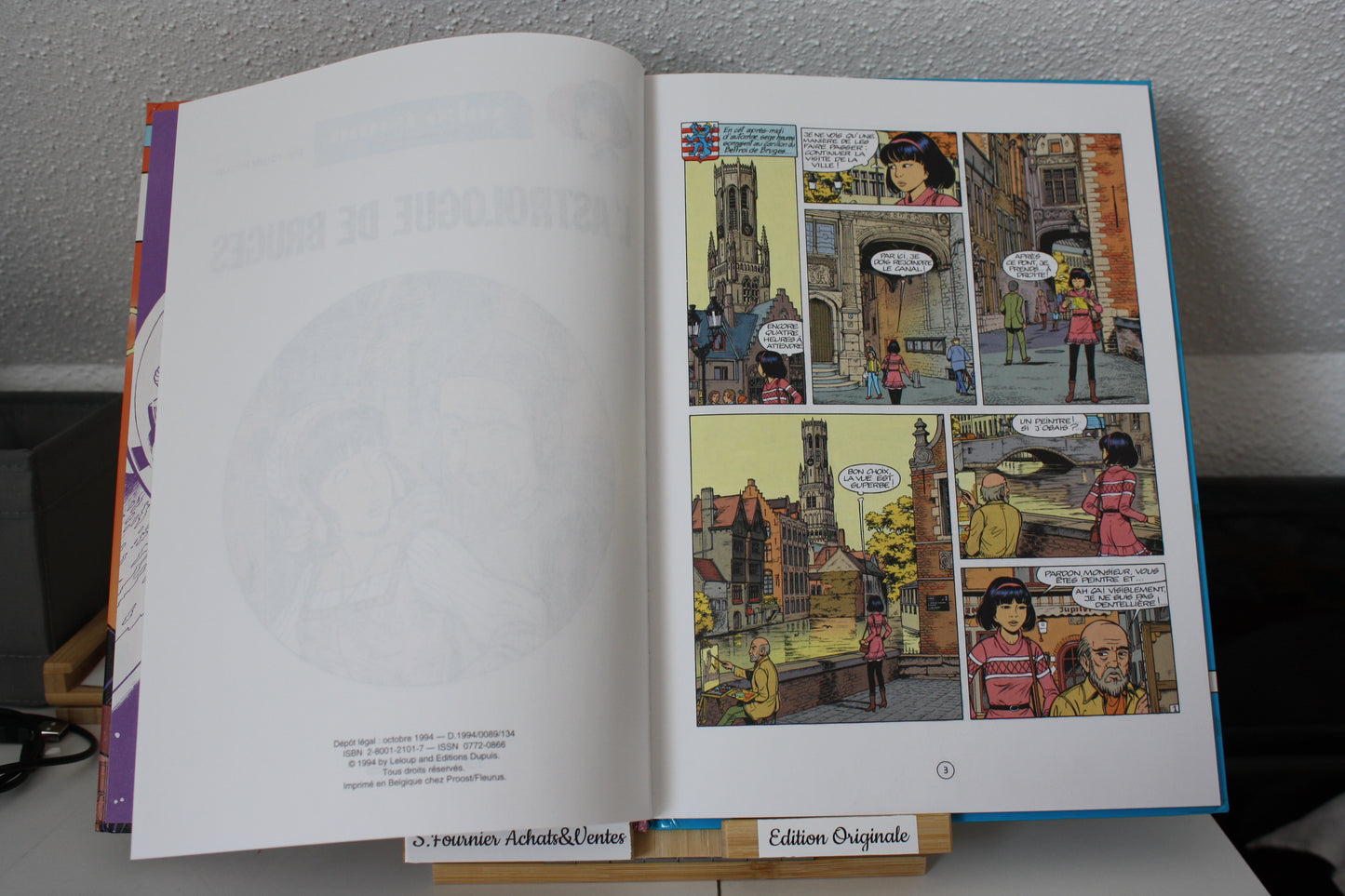 L’astrologue de Bruges – Yoko Tsuno – Roger Leloup – Dupuis – EO – 1994