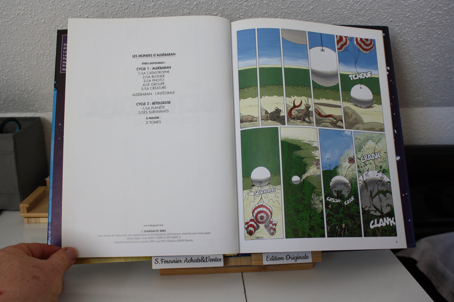 2 Les survivants – Bételgeuse – Léo – Dargaud - EO - 2001