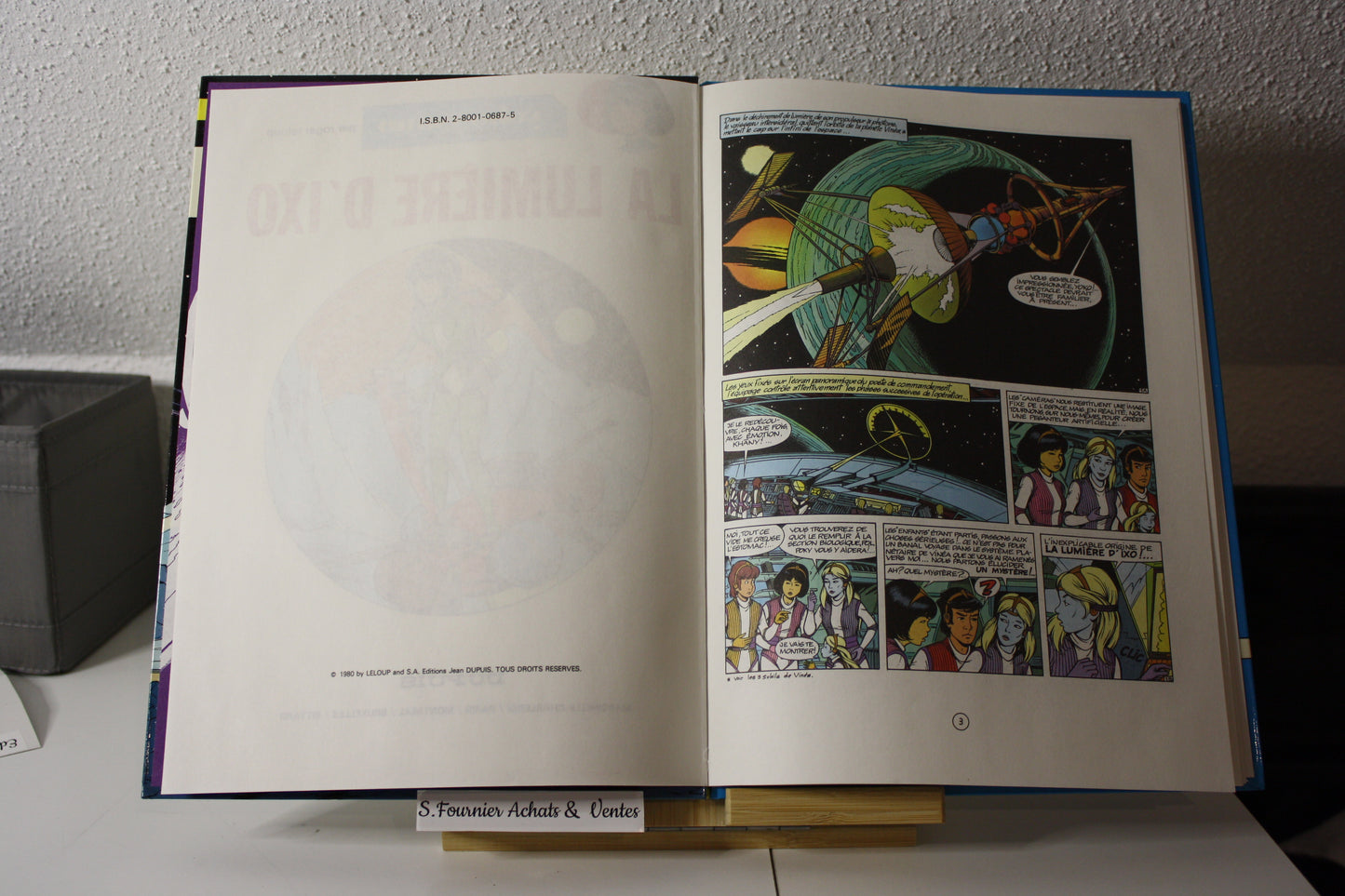 La lumière d’Ixo – Yoko Tsuno – Roger Leloup – Dupuis – Réédition – 1985