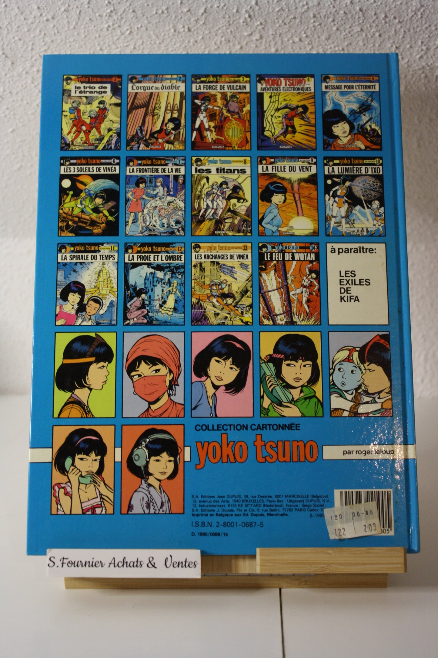 La lumière d’Ixo – Yoko Tsuno – Roger Leloup – Dupuis – Réédition – 1985