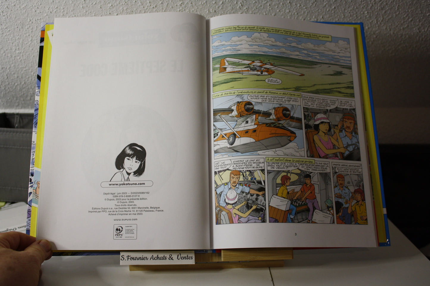 Le septième code – Yoko Tsuno – Roger Leloup – Dupuis – Réédition– 2006