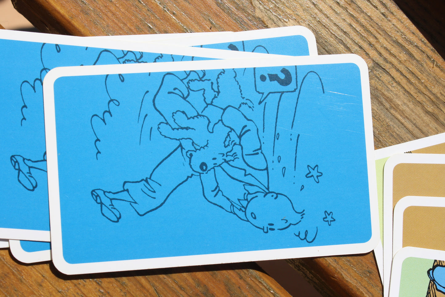 Jeu de famille 1 – Tintin – Hergé – Moulinsart – Objet dérivé – 2010
