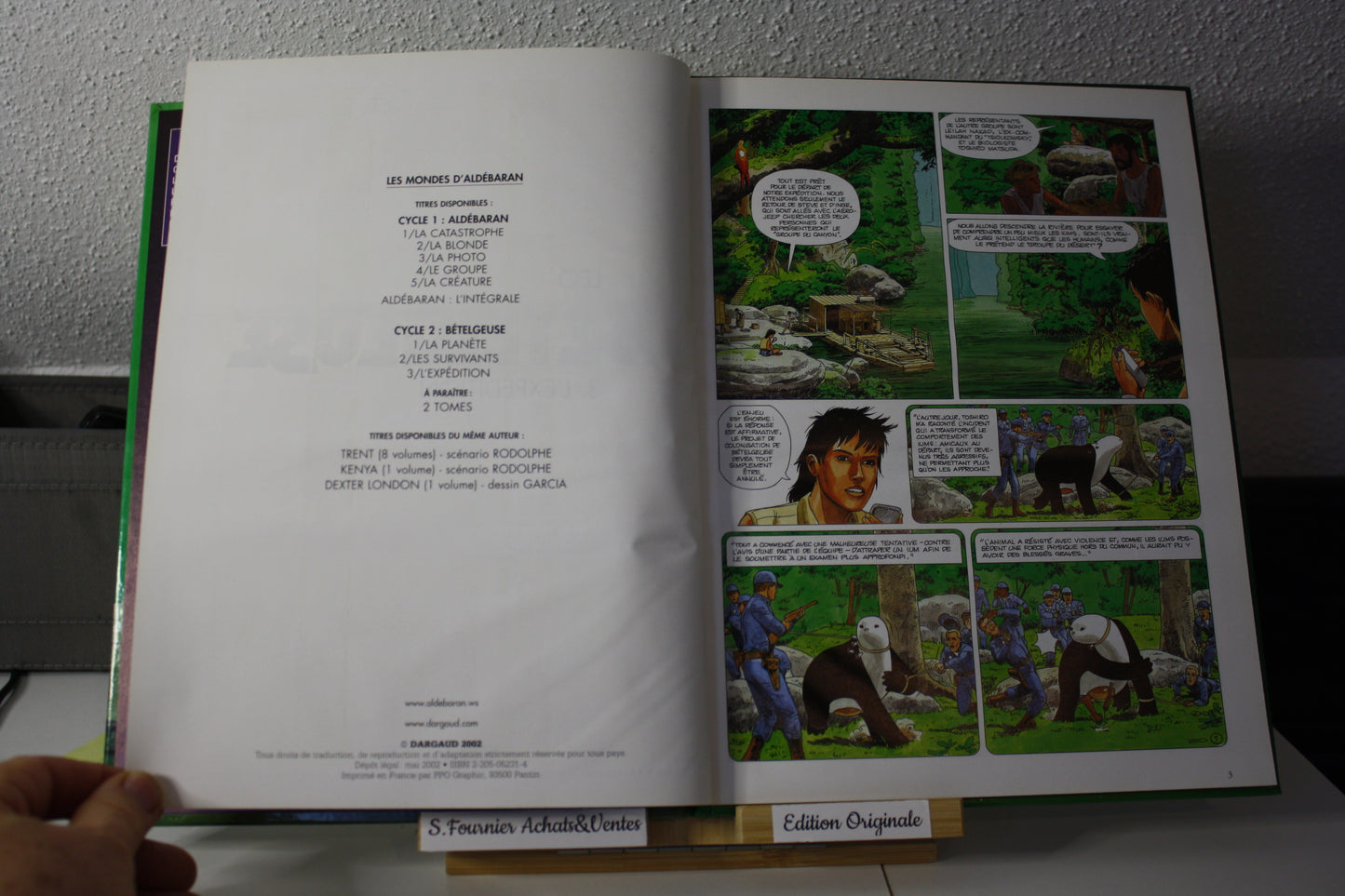 3 L’expédition – Bételgeuse – Léo – Dargaud - EO - 2002