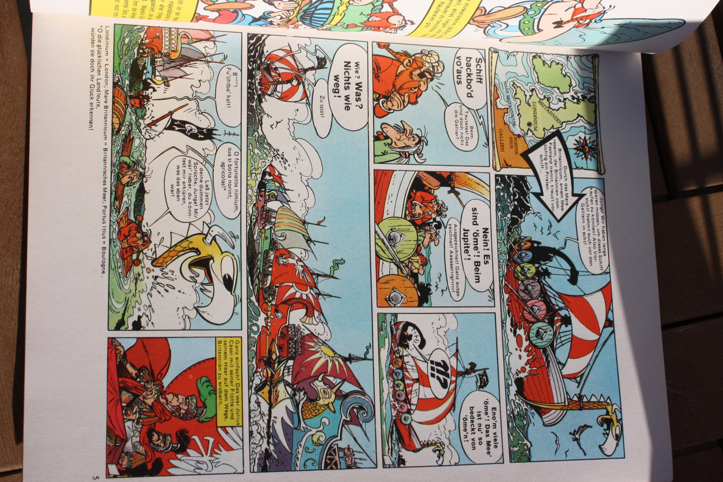 Astérix bei den Briten – Astérix – Uderzo Goscinny – Ehapa Verlag– EO – 1971 – Allemand souple