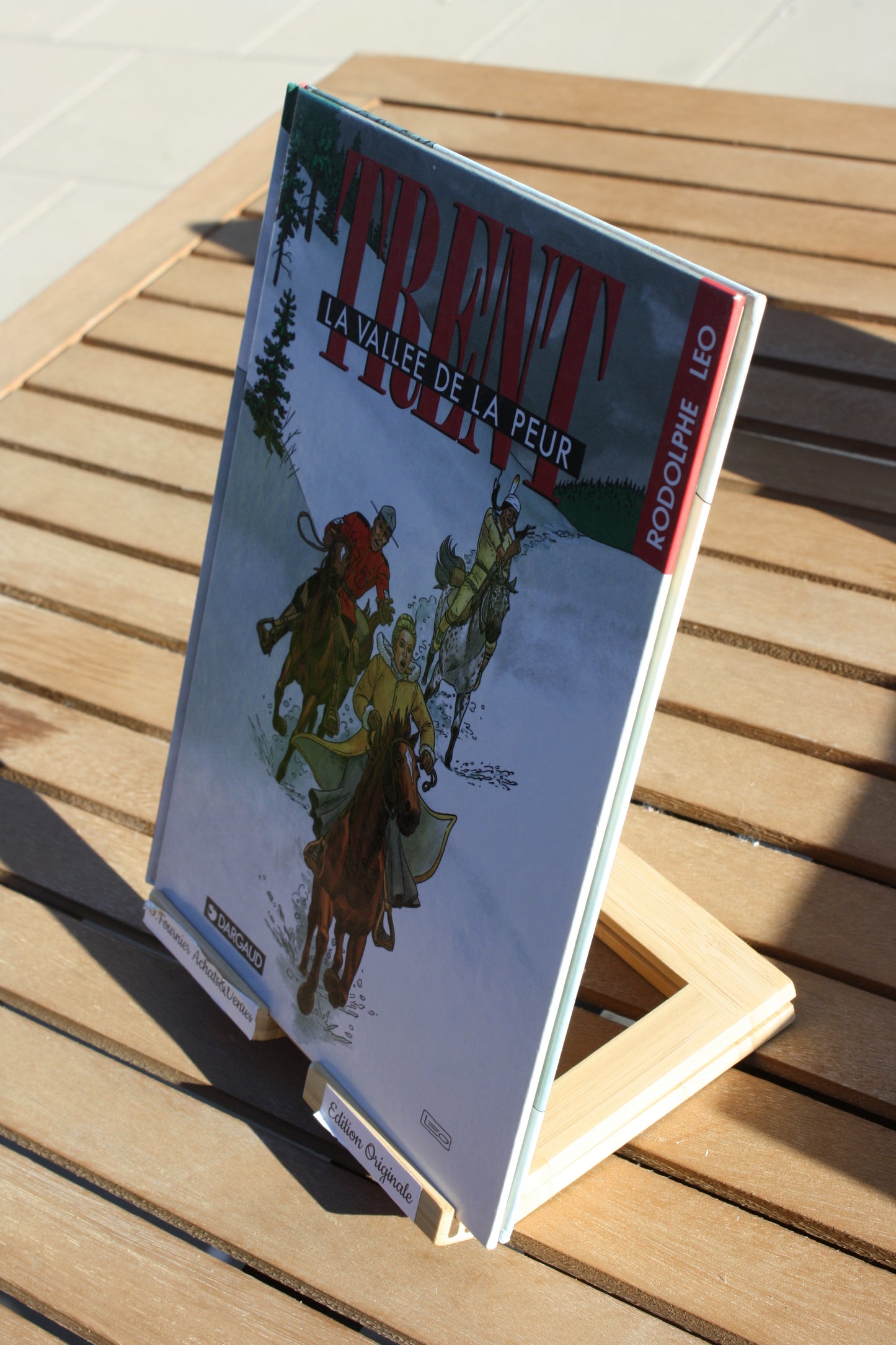 La vallée de la peur – Trent – Léo Rodolphe – Dargaud – EO – 1995