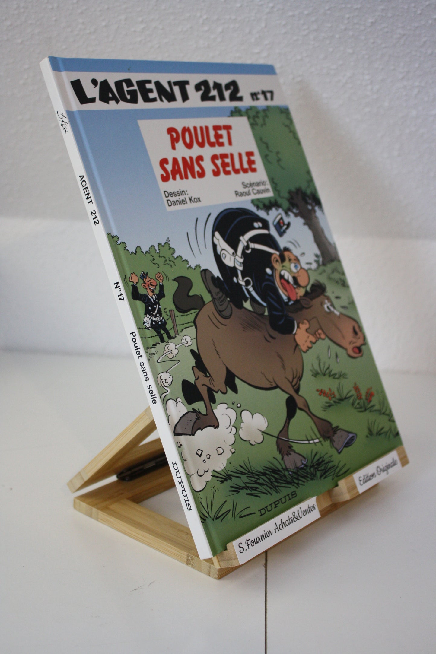 Poulet sans selle – L’agent 212 – Kox & Cauvin – Dupuis - EO - 1995