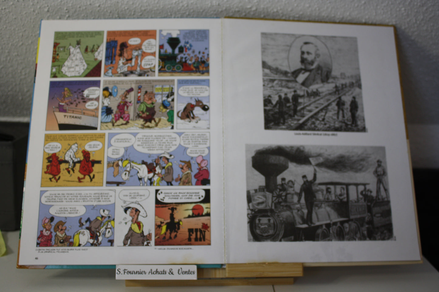 La Belle Province – Lucky Luke – Achdés et Gerra - Lucky Comics - Réédition - 2004